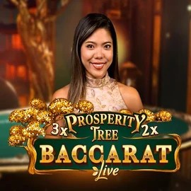 Prosperity Tree Baccarat casino game by Evolution – featured logo at Yep Casino