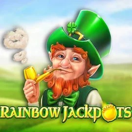 Rainbow Jackpots logo by Red Tiger Gaming Yep Casino